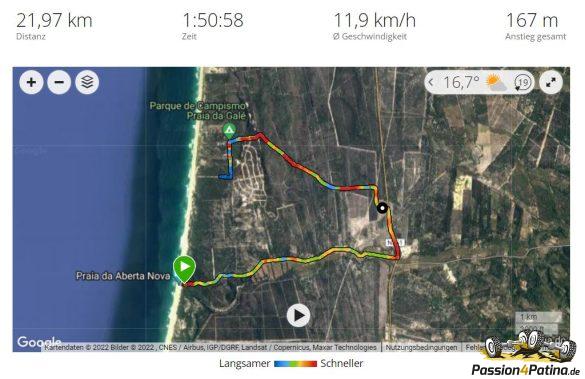 Fahrradtour_Praia_da_Aberta_Nova